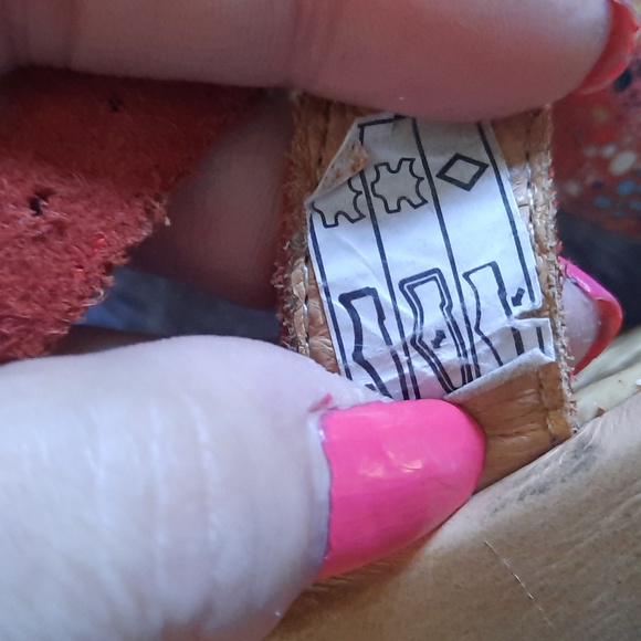 Genuine leather platform sandals size 8 - Picture 5 of 8